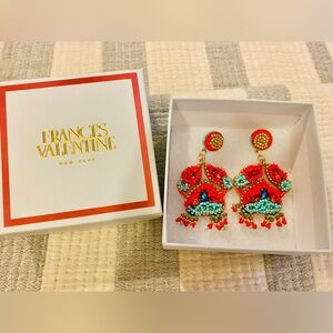 NWT Frances Valentine Crab earrings.